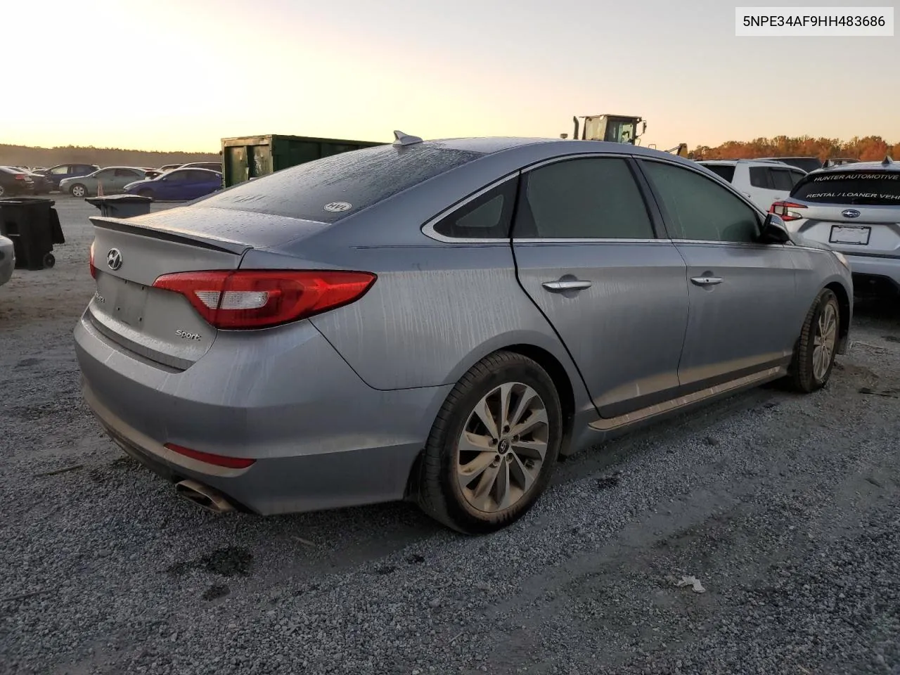 2017 Hyundai Sonata Sport VIN: 5NPE34AF9HH483686 Lot: 76753034