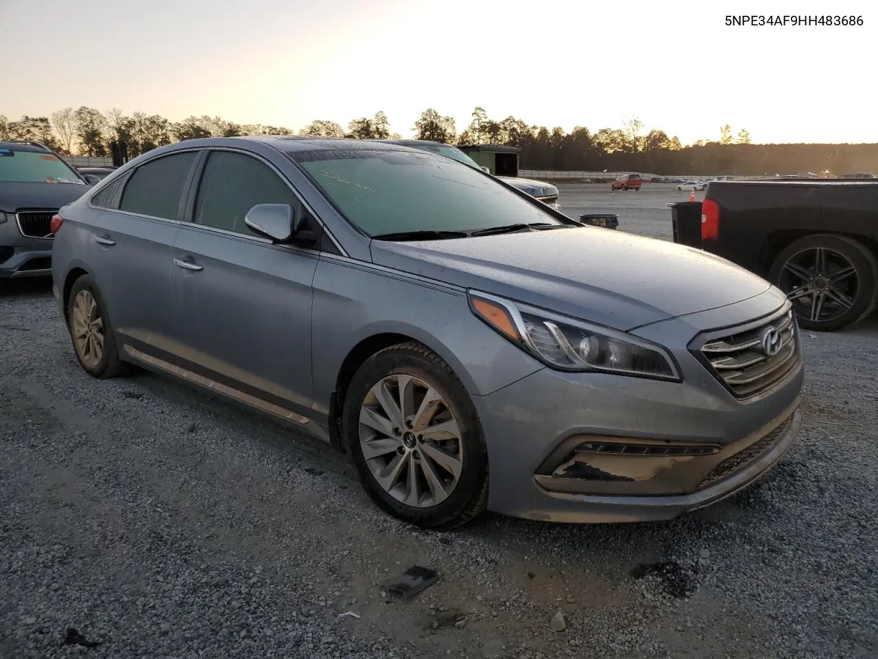 2017 Hyundai Sonata Sport VIN: 5NPE34AF9HH483686 Lot: 76753034