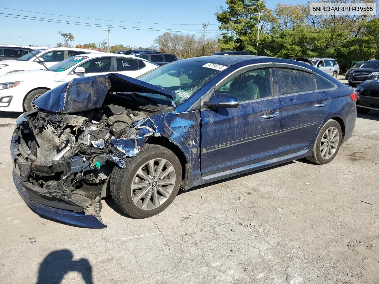 2017 Hyundai Sonata Sport VIN: 5NPE34AF8HH439565 Lot: 76774474