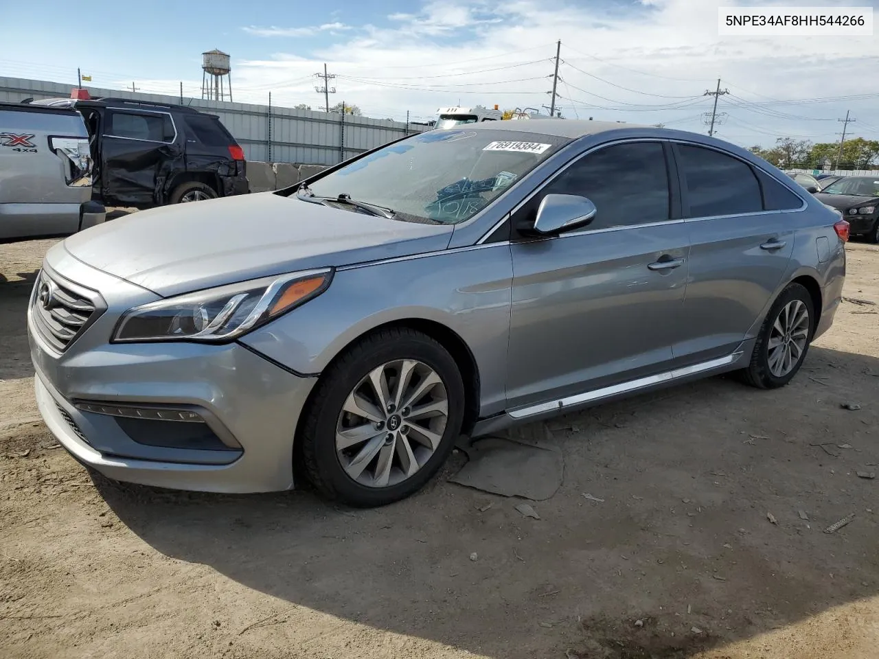 5NPE34AF8HH544266 2017 Hyundai Sonata Sport