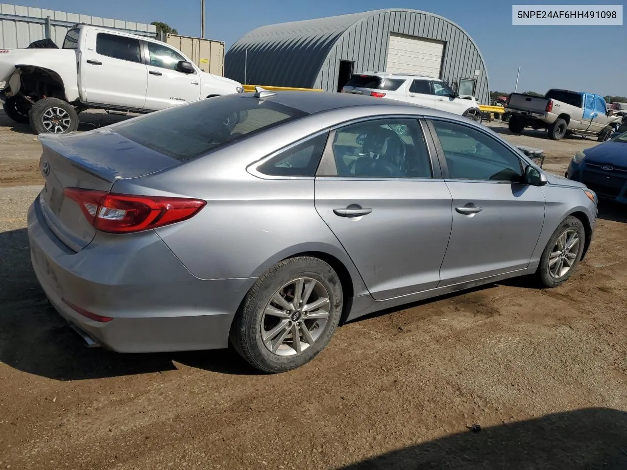 2017 Hyundai Sonata Se VIN: 5NPE24AF6HH491098 Lot: 76934834