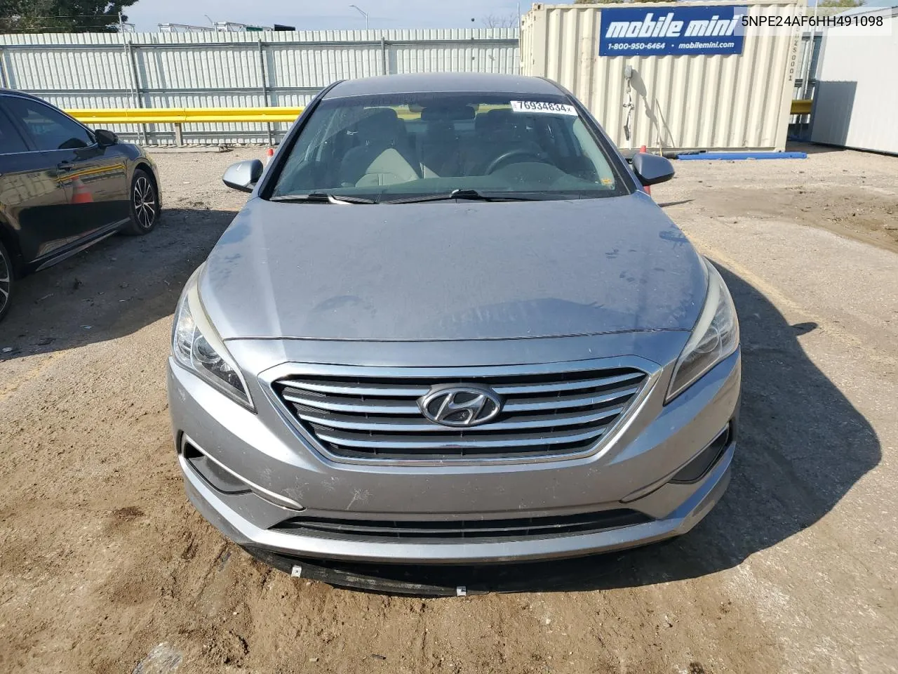 2017 Hyundai Sonata Se VIN: 5NPE24AF6HH491098 Lot: 76934834