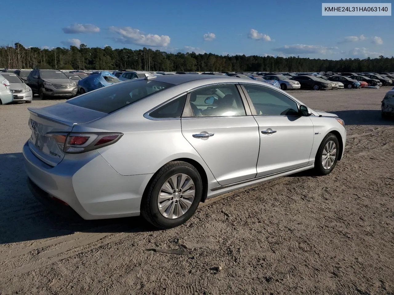 2017 Hyundai Sonata Hybrid VIN: KMHE24L31HA063140 Lot: 76956954