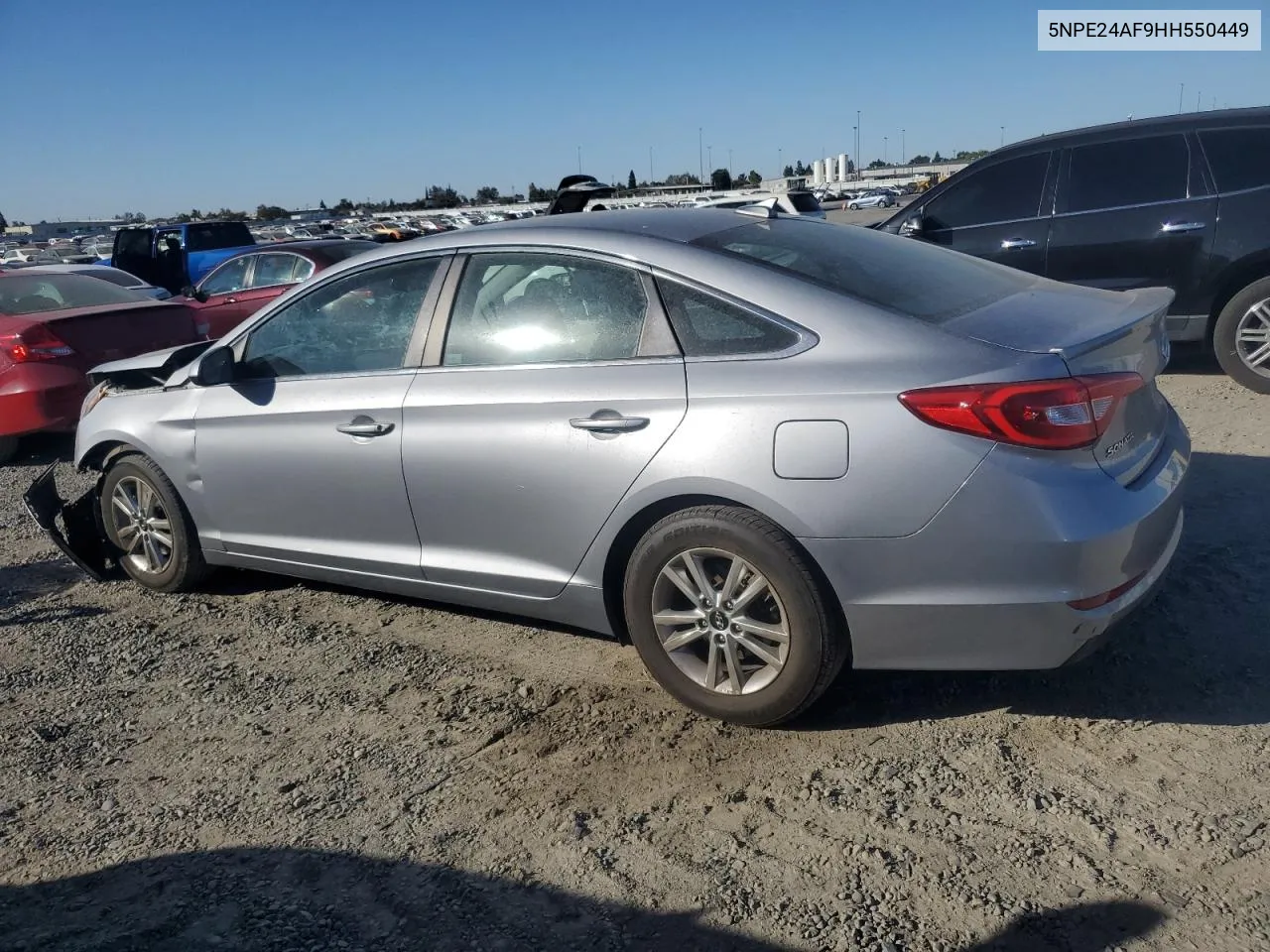 2017 Hyundai Sonata Se VIN: 5NPE24AF9HH550449 Lot: 76970654