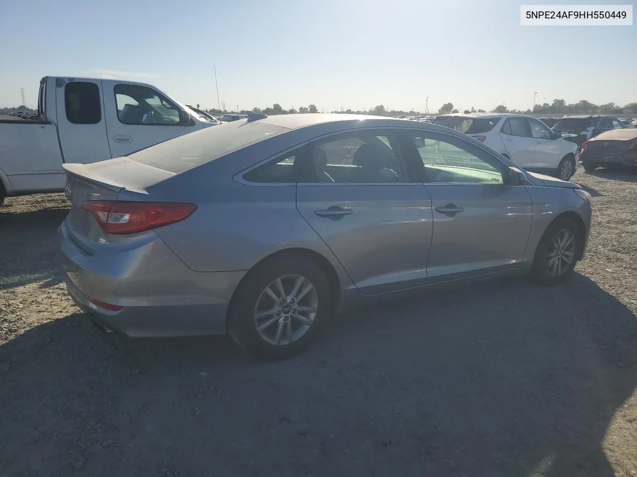 2017 Hyundai Sonata Se VIN: 5NPE24AF9HH550449 Lot: 76970654