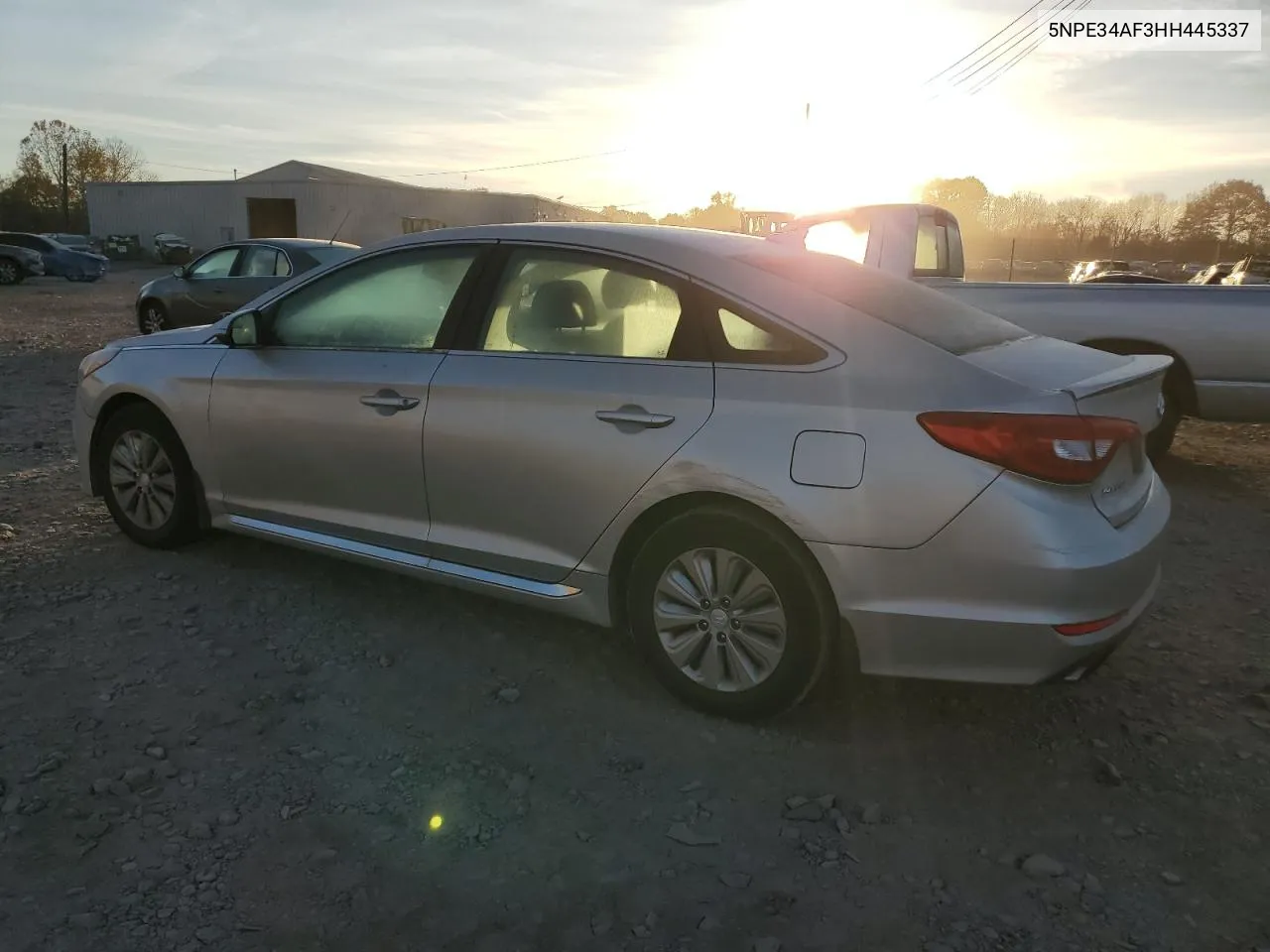 2017 Hyundai Sonata Sport VIN: 5NPE34AF3HH445337 Lot: 76985354