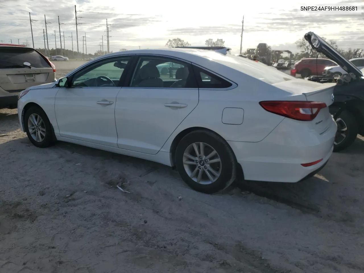 2017 Hyundai Sonata Se VIN: 5NPE24AF9HH488681 Lot: 77007744