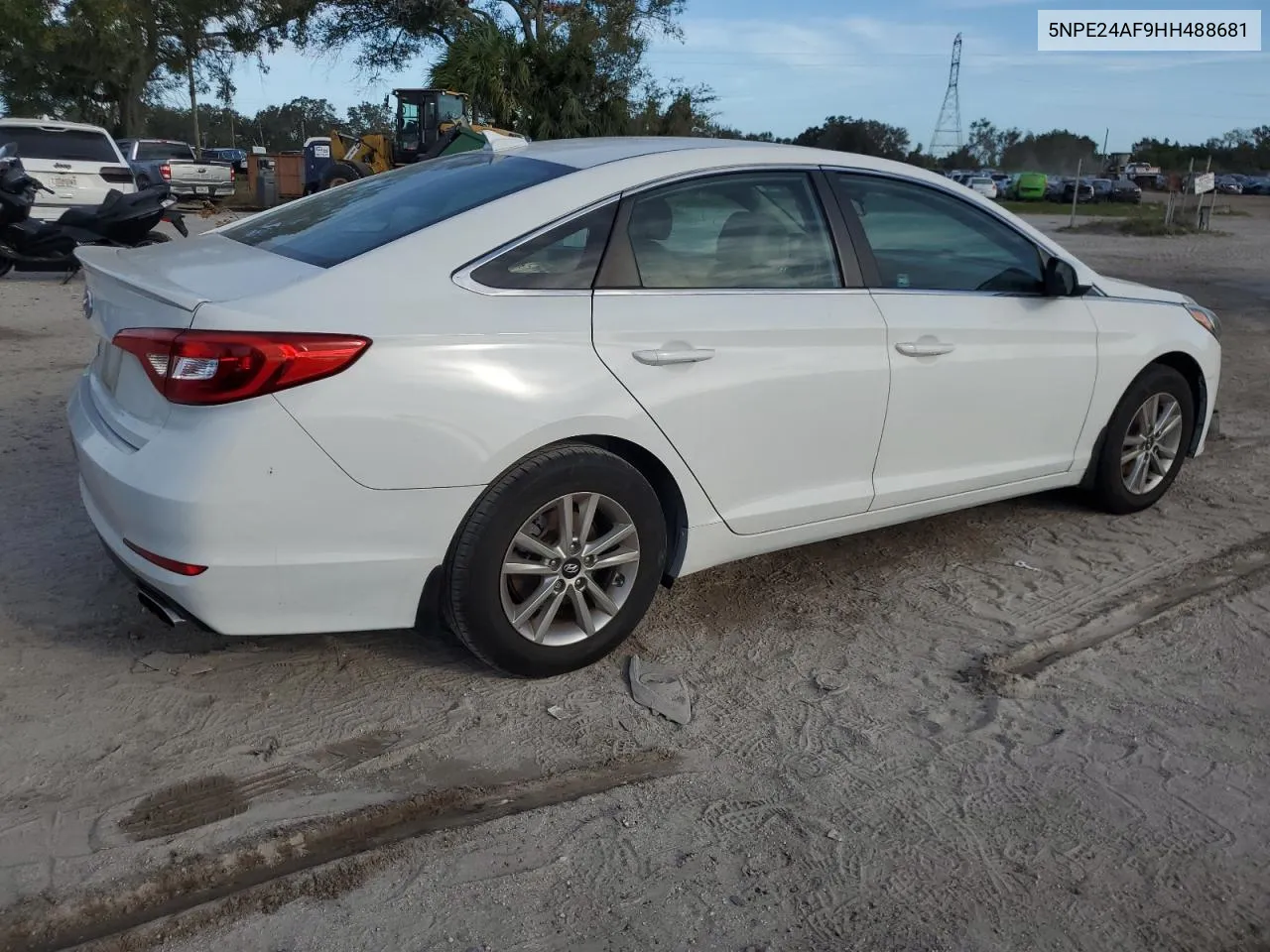 2017 Hyundai Sonata Se VIN: 5NPE24AF9HH488681 Lot: 77007744