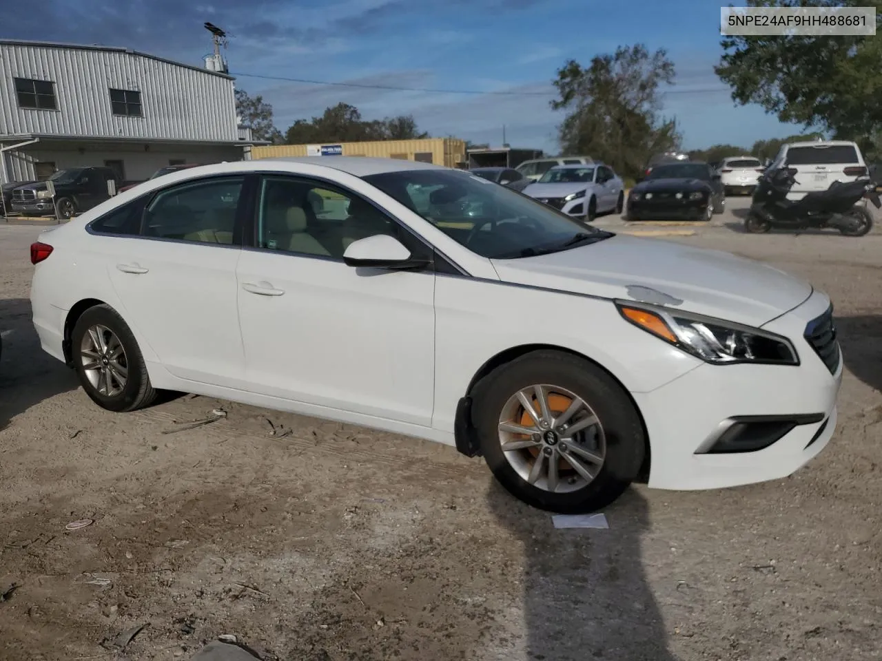 5NPE24AF9HH488681 2017 Hyundai Sonata Se