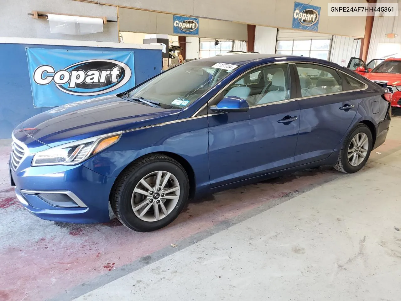 2017 Hyundai Sonata Se VIN: 5NPE24AF7HH445361 Lot: 77127704