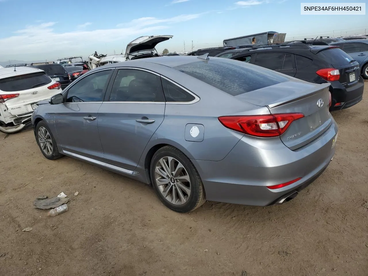 2017 Hyundai Sonata Sport VIN: 5NPE34AF6HH450421 Lot: 77181994