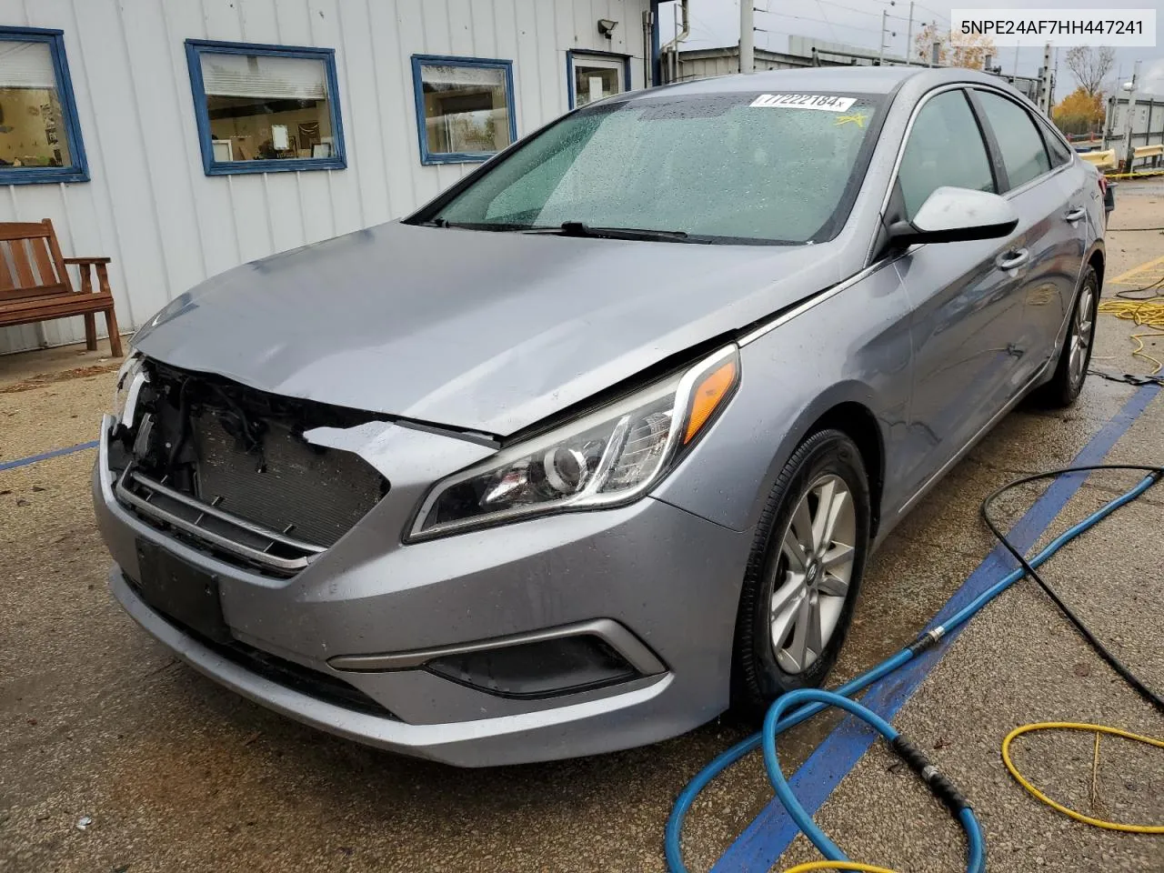 2017 Hyundai Sonata Se VIN: 5NPE24AF7HH447241 Lot: 77222184