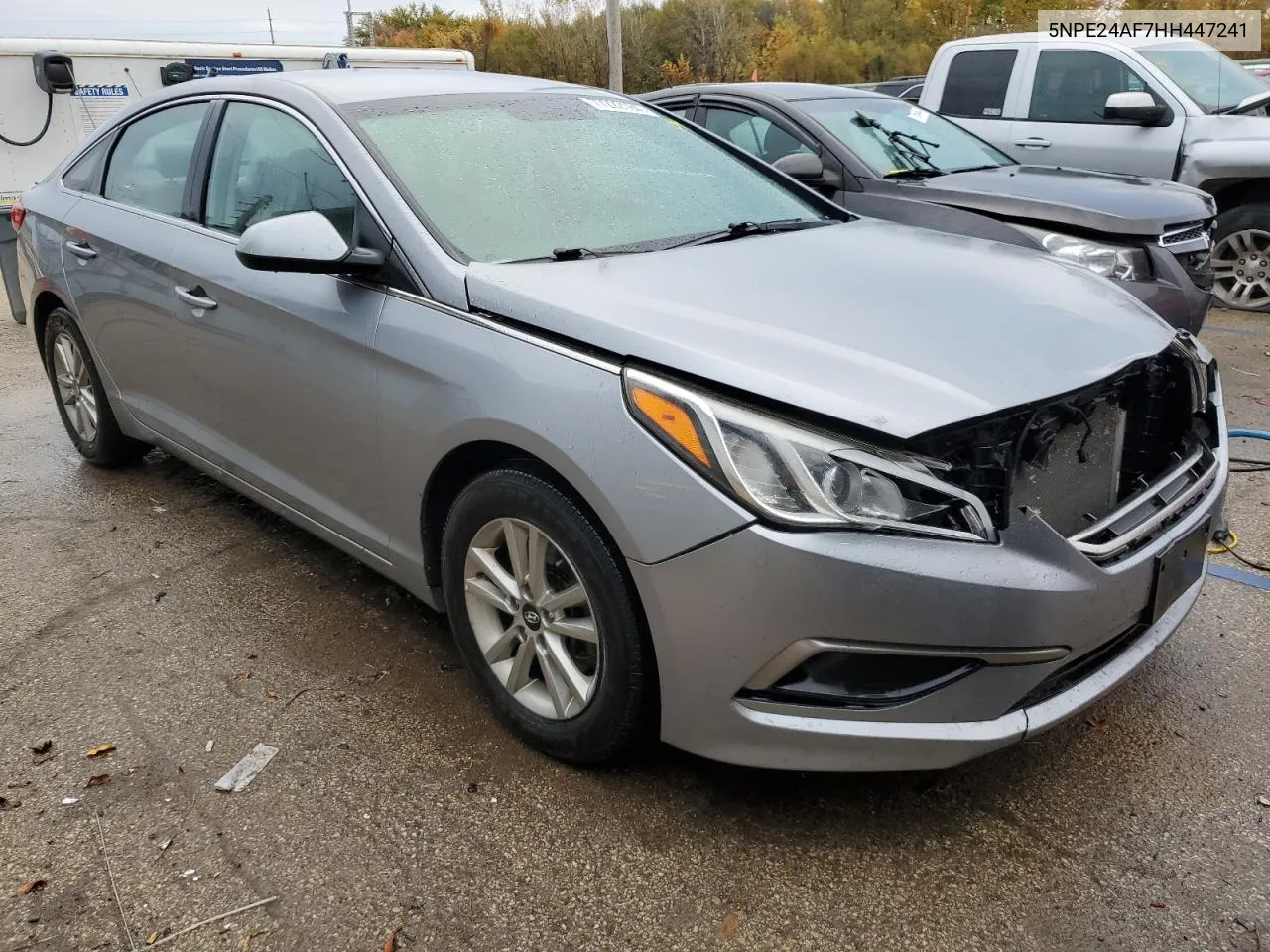 2017 Hyundai Sonata Se VIN: 5NPE24AF7HH447241 Lot: 77222184