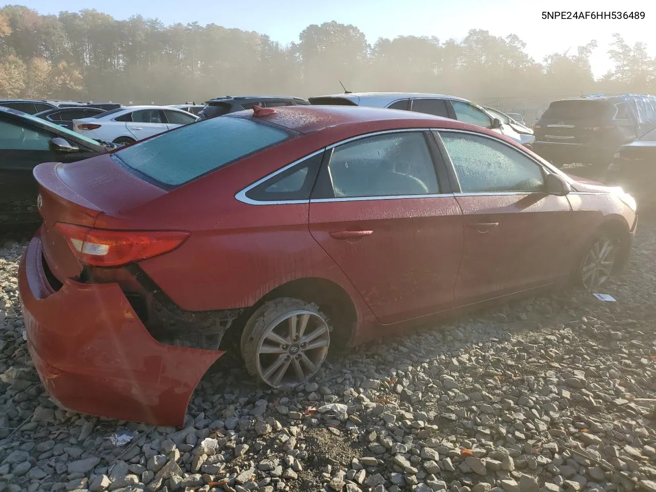 2017 Hyundai Sonata Se VIN: 5NPE24AF6HH536489 Lot: 77317984