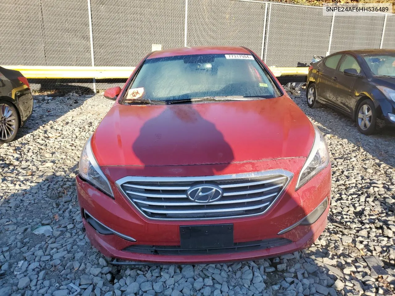 5NPE24AF6HH536489 2017 Hyundai Sonata Se