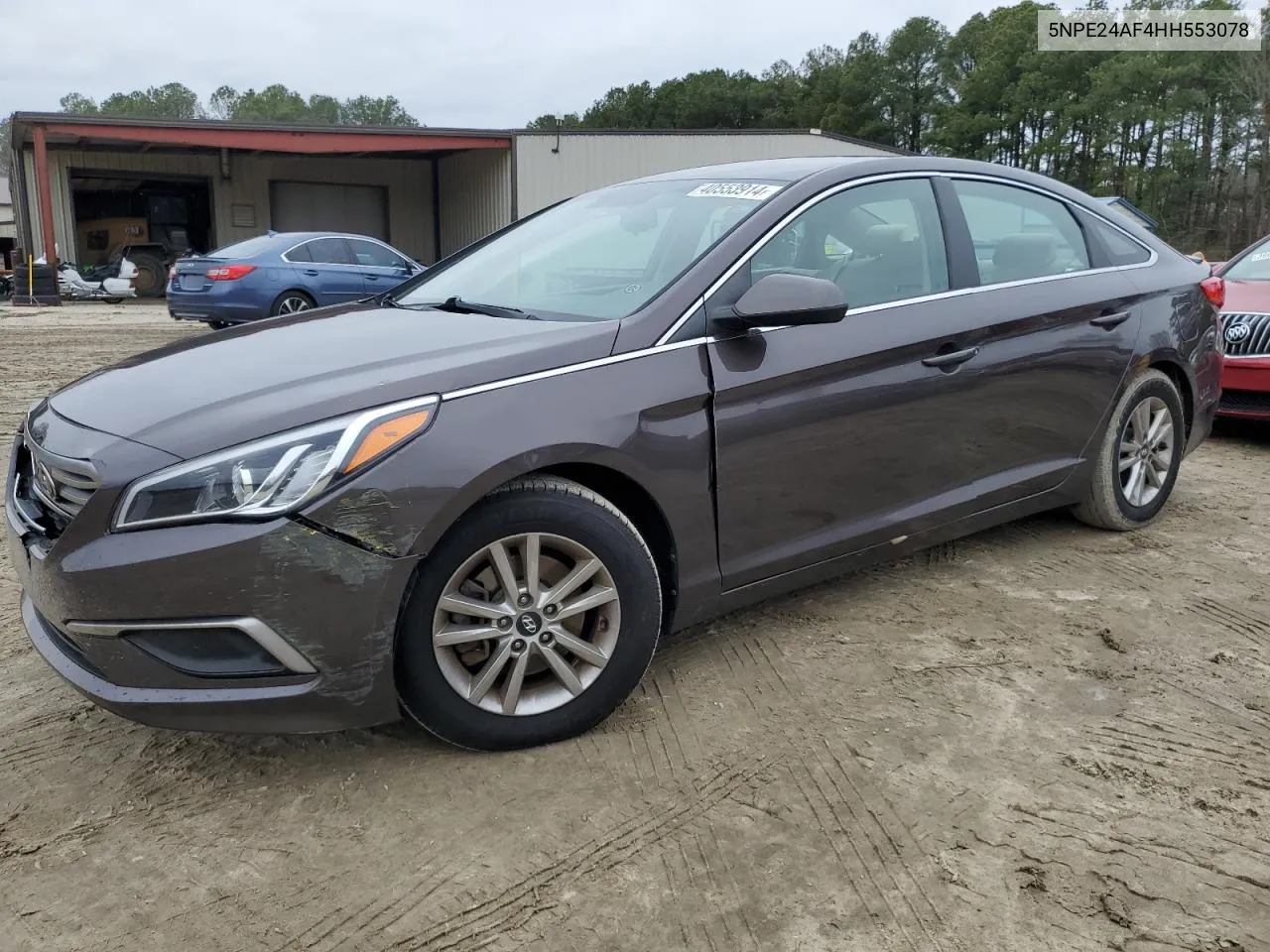 2017 Hyundai Sonata Se VIN: 5NPE24AF4HH553078 Lot: 77320224