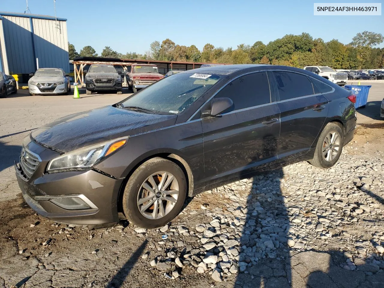 2017 Hyundai Sonata Se VIN: 5NPE24AF3HH463971 Lot: 77366984