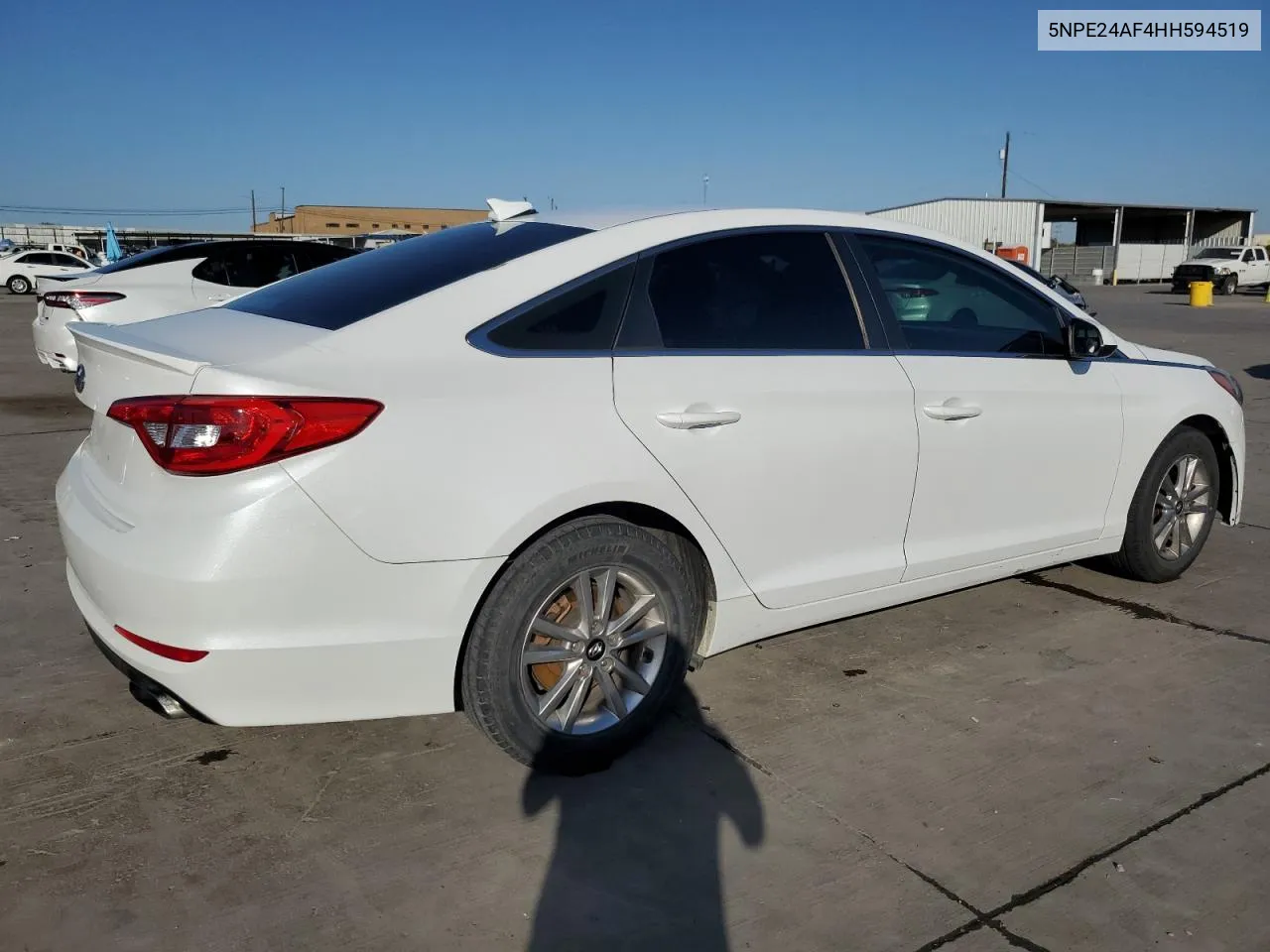 2017 Hyundai Sonata Se VIN: 5NPE24AF4HH594519 Lot: 77404404