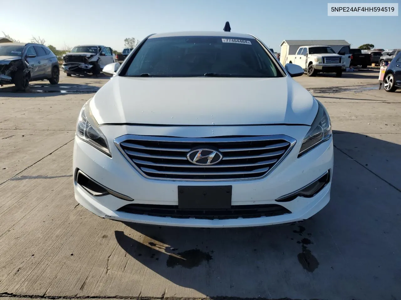 2017 Hyundai Sonata Se VIN: 5NPE24AF4HH594519 Lot: 77404404