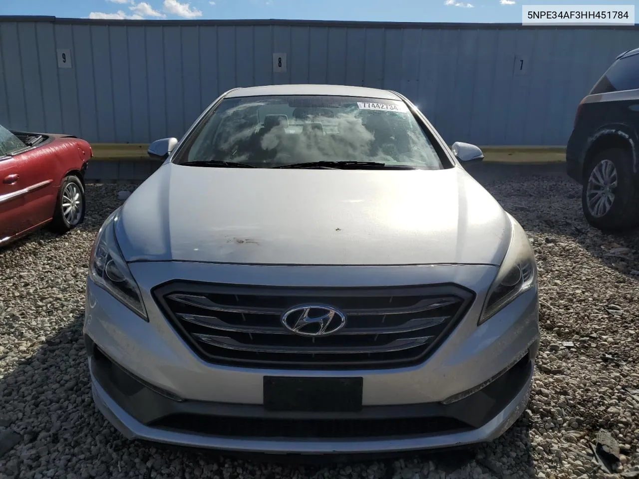 2017 Hyundai Sonata Sport VIN: 5NPE34AF3HH451784 Lot: 77442734