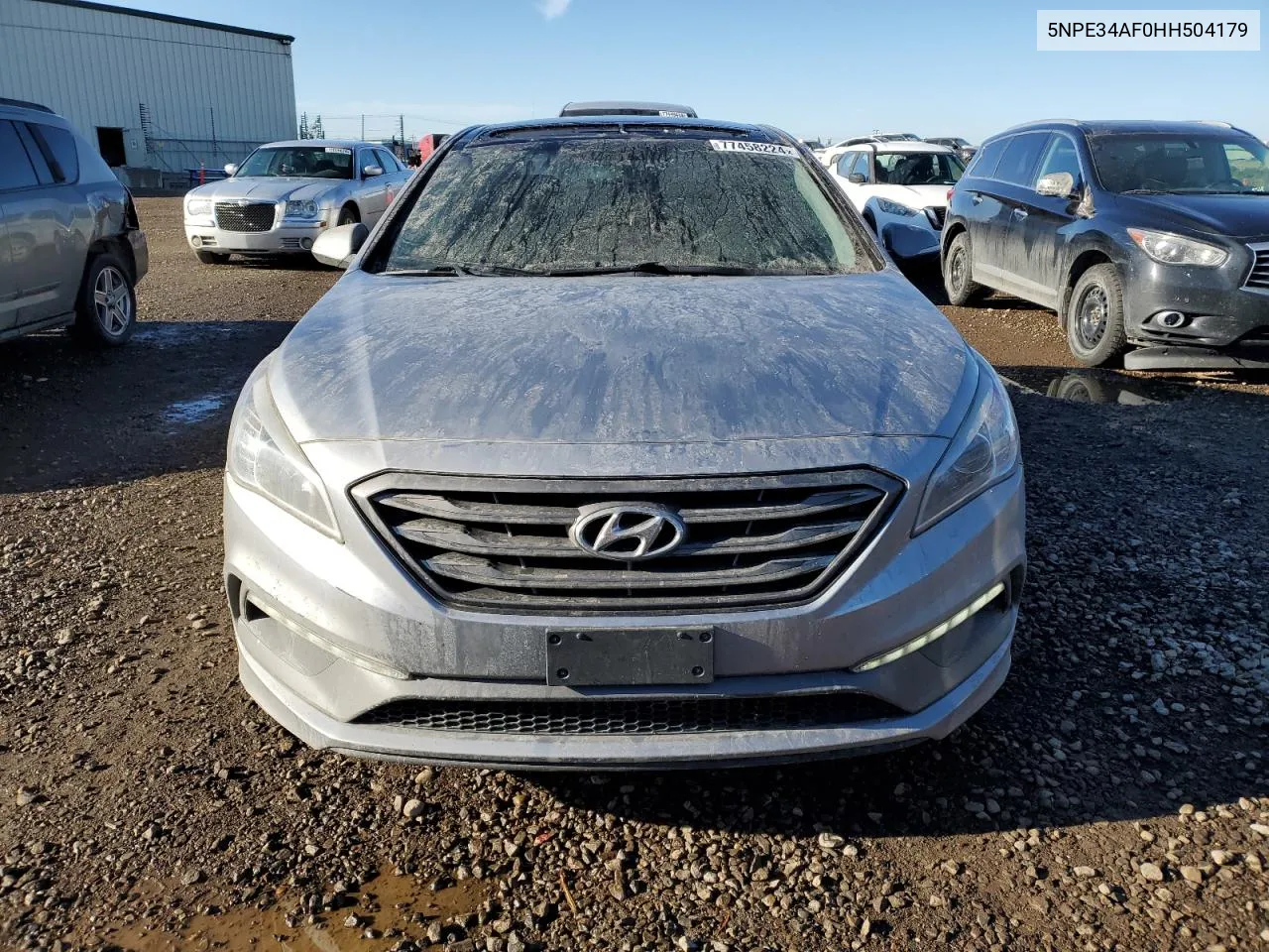 2017 Hyundai Sonata Sport VIN: 5NPE34AF0HH504179 Lot: 77458224