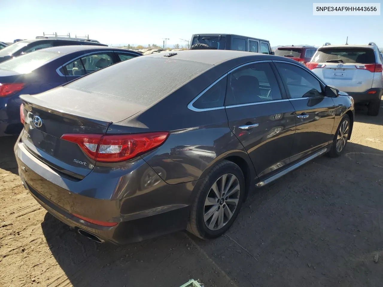 2017 Hyundai Sonata Sport VIN: 5NPE34AF9HH443656 Lot: 77492514