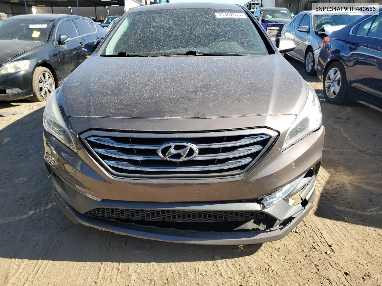 2017 Hyundai Sonata Sport VIN: 5NPE34AF9HH443656 Lot: 77492514