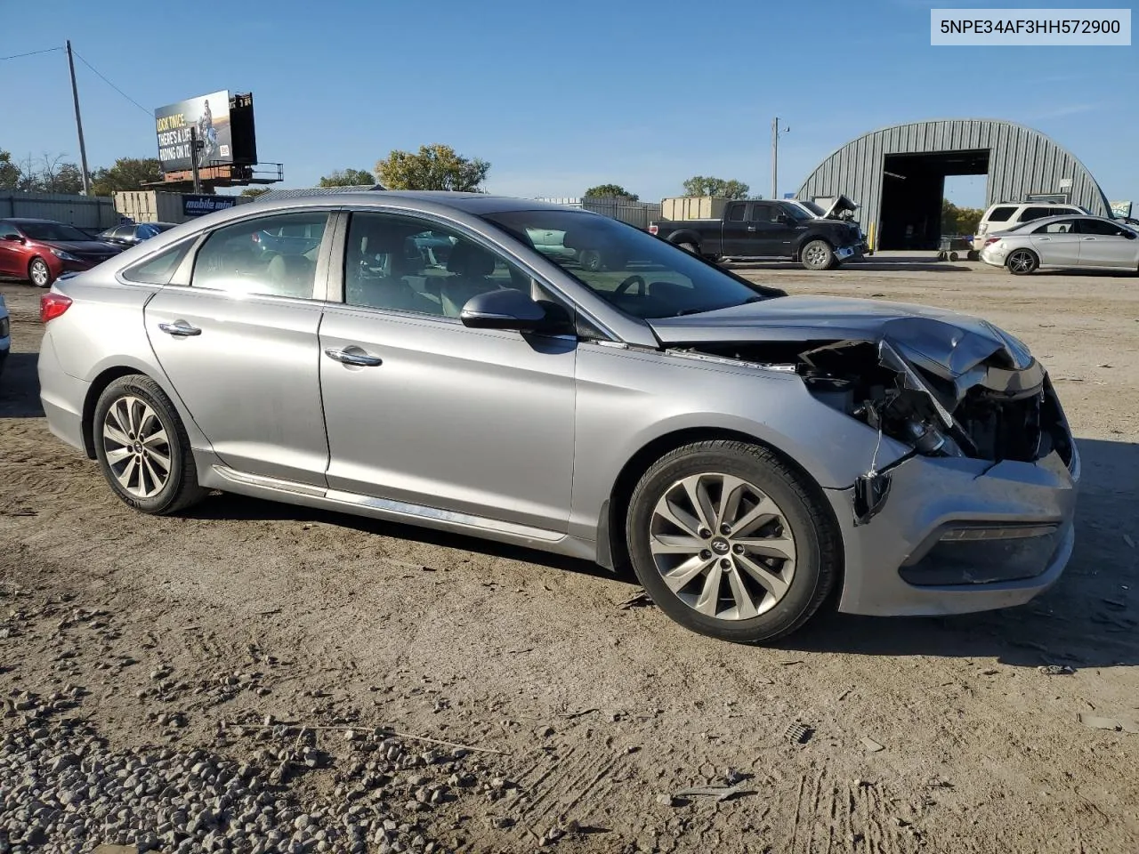 2017 Hyundai Sonata Sport VIN: 5NPE34AF3HH572900 Lot: 77547224