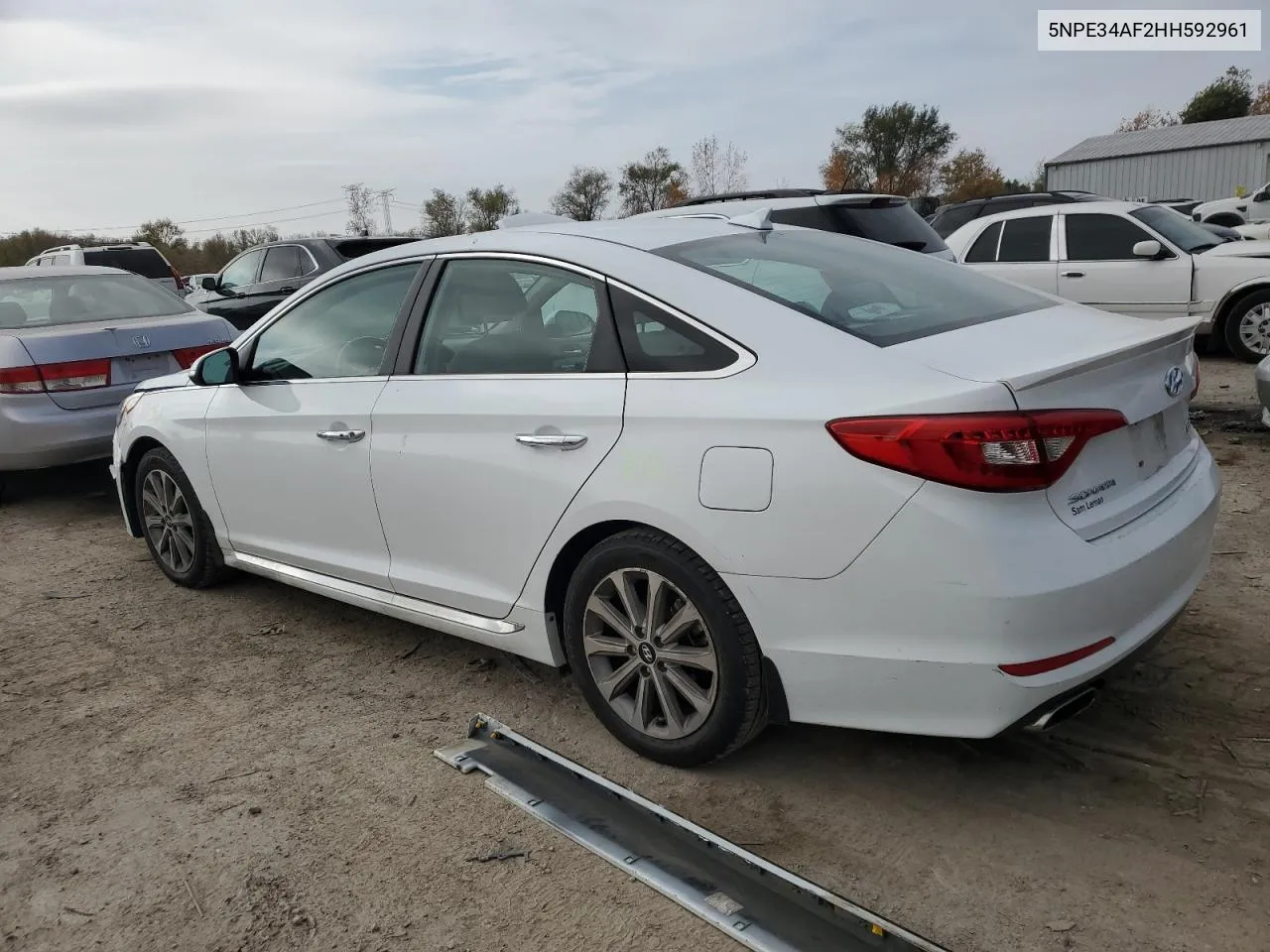 2017 Hyundai Sonata Sport VIN: 5NPE34AF2HH592961 Lot: 77575494