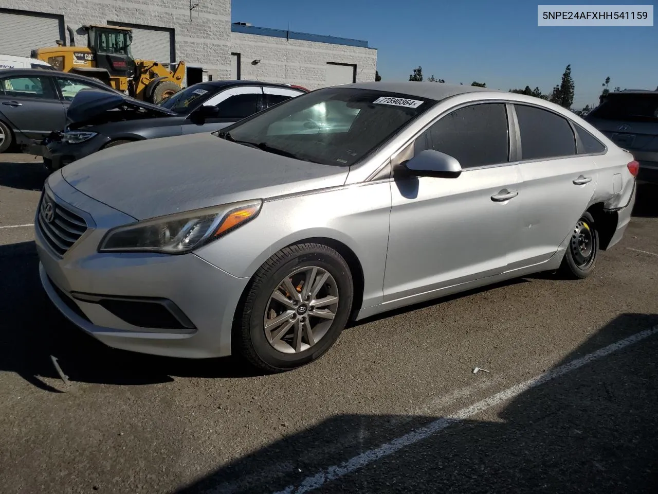 2017 Hyundai Sonata Se VIN: 5NPE24AFXHH541159 Lot: 77590364