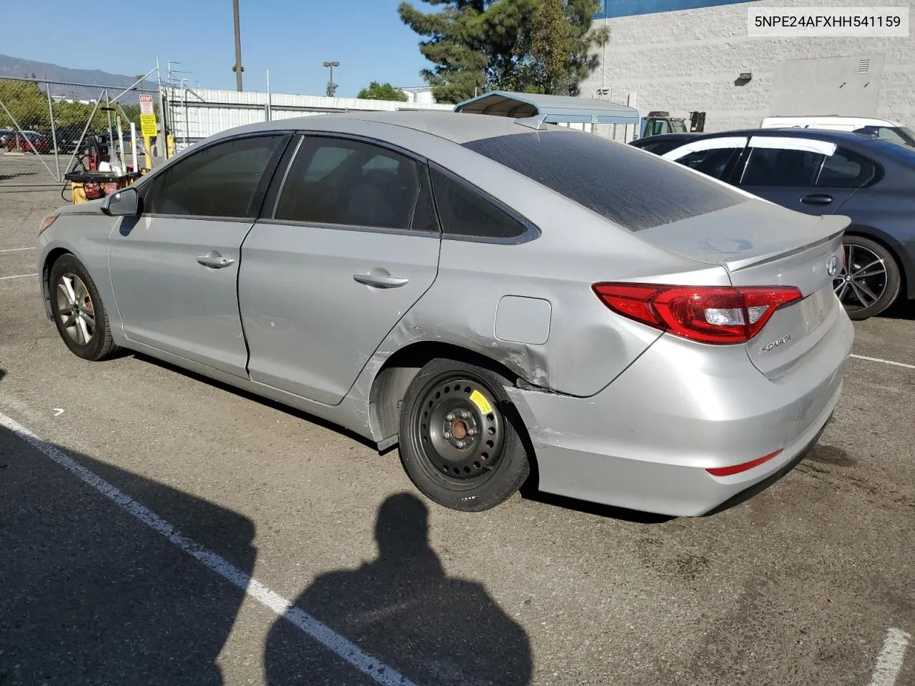 2017 Hyundai Sonata Se VIN: 5NPE24AFXHH541159 Lot: 77590364