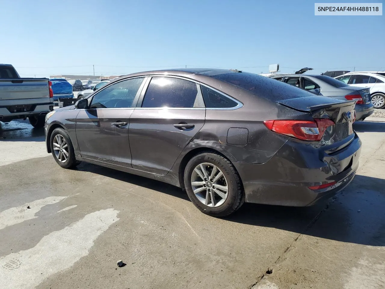 2017 Hyundai Sonata Se VIN: 5NPE24AF4HH488118 Lot: 77617174