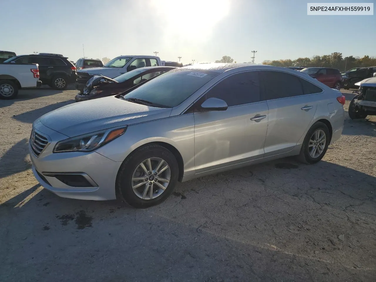 2017 Hyundai Sonata Se VIN: 5NPE24AFXHH559919 Lot: 77625774