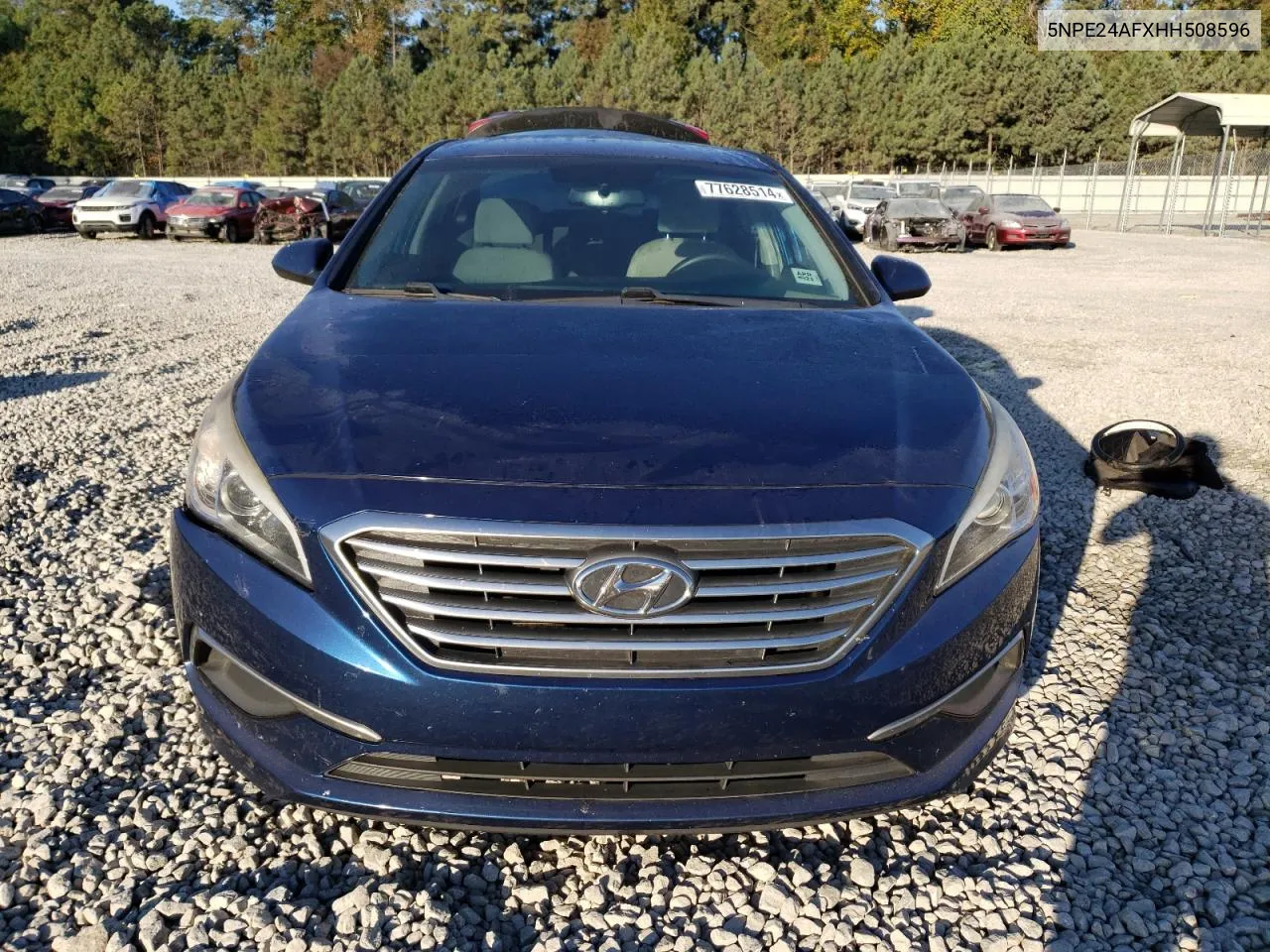 2017 Hyundai Sonata Se VIN: 5NPE24AFXHH508596 Lot: 77628514