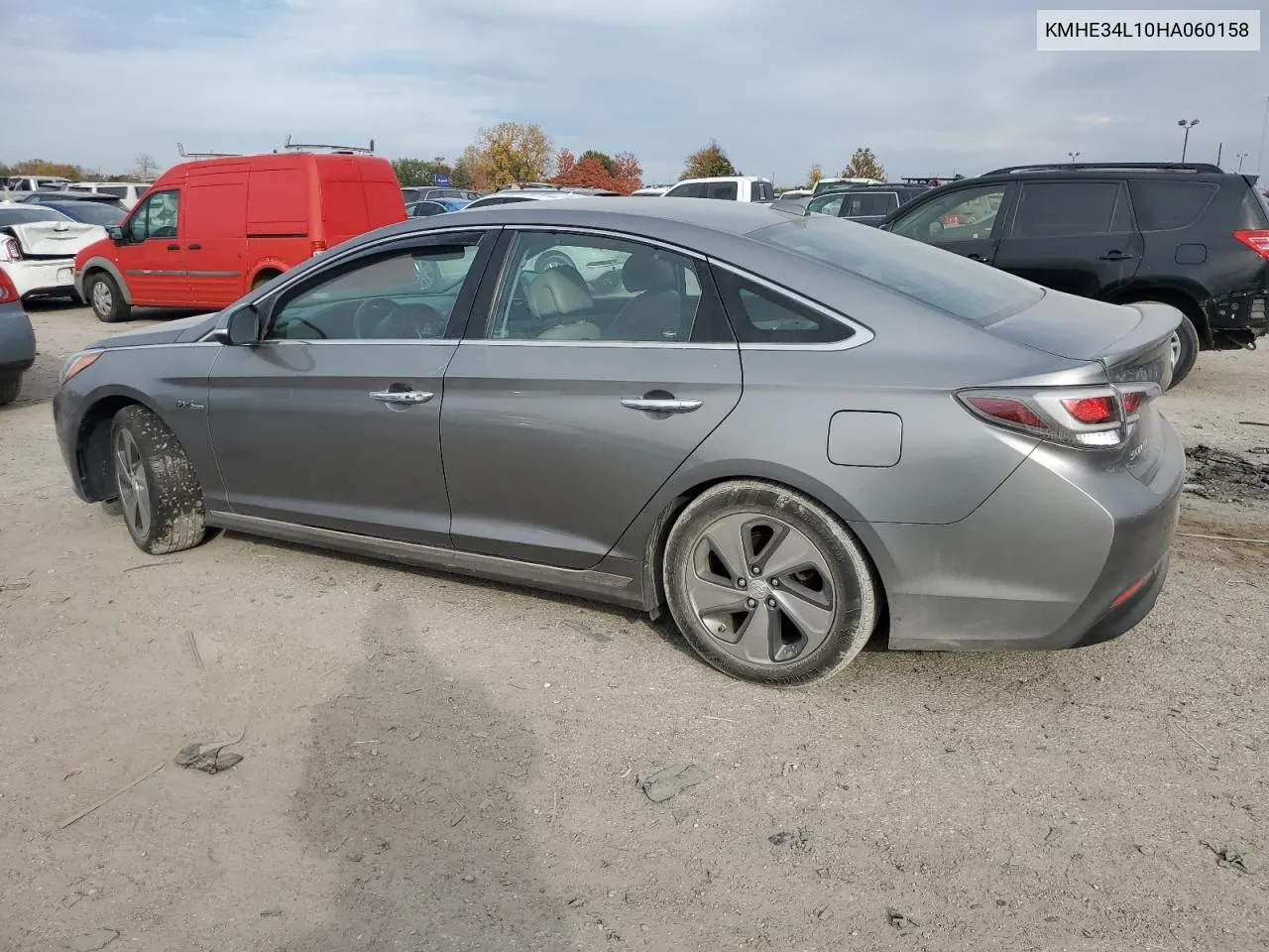 2017 Hyundai Sonata Hybrid VIN: KMHE34L10HA060158 Lot: 77630944