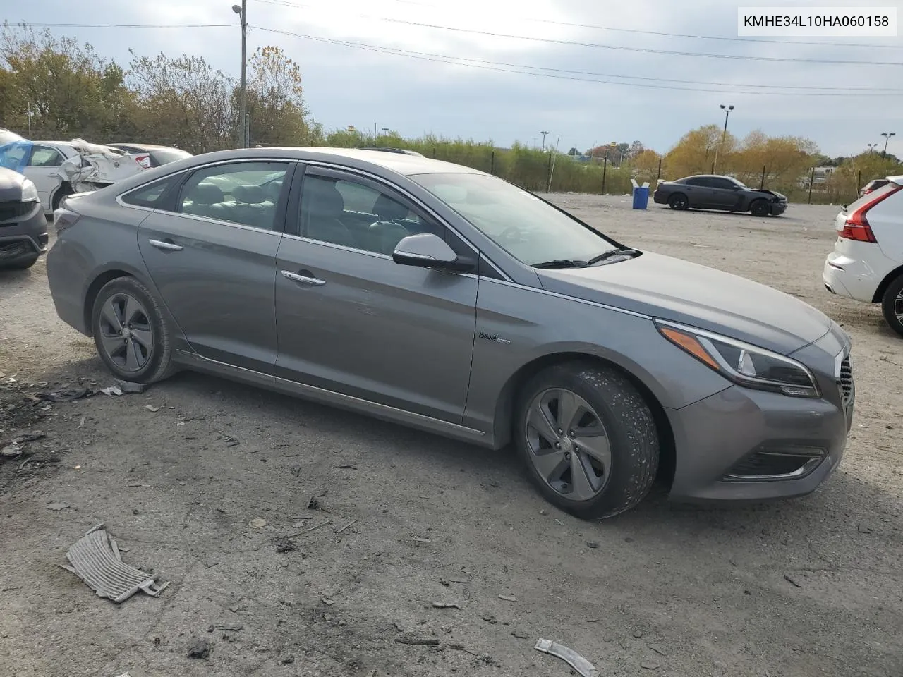 2017 Hyundai Sonata Hybrid VIN: KMHE34L10HA060158 Lot: 77630944