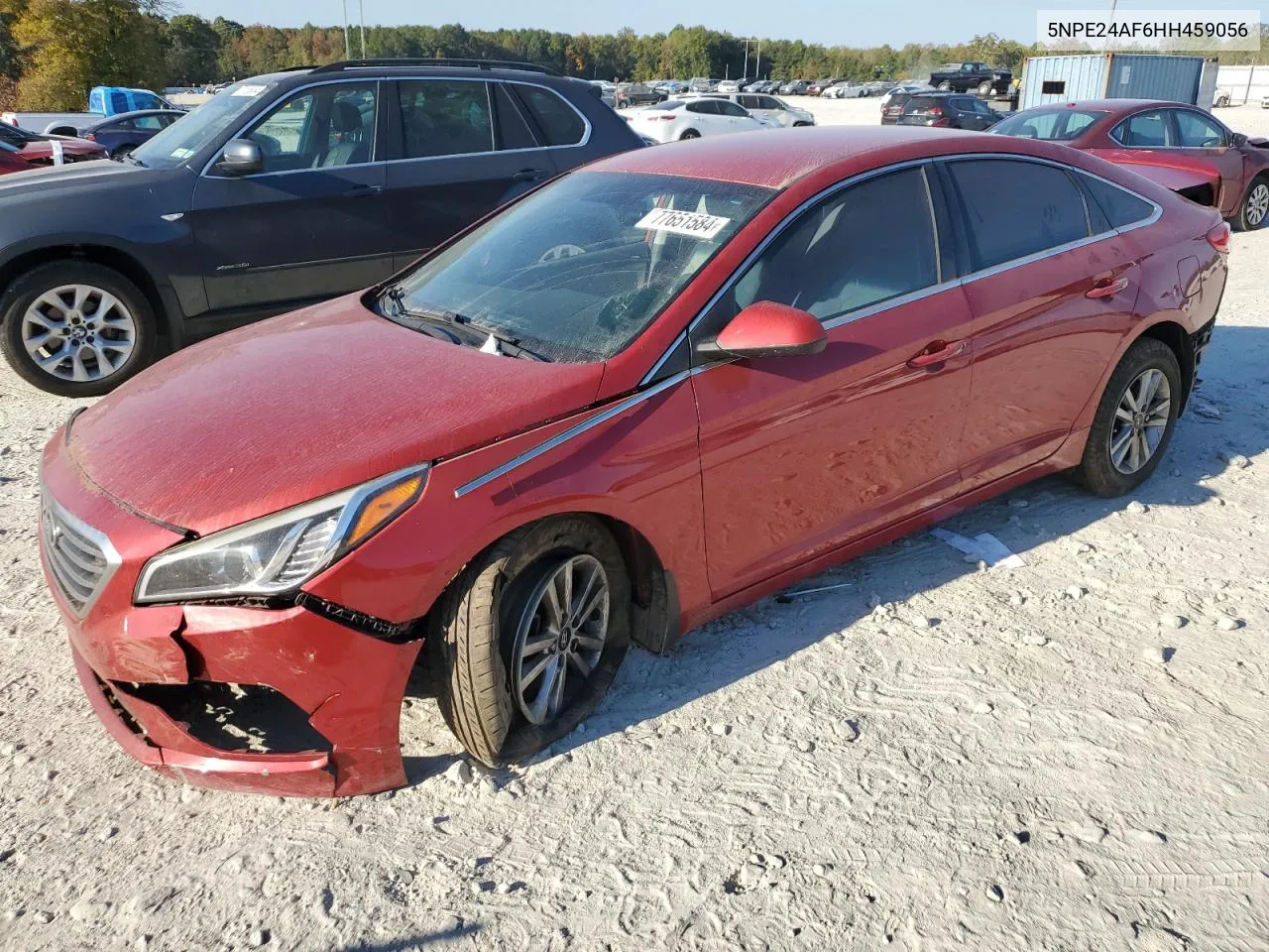 2017 Hyundai Sonata Se VIN: 5NPE24AF6HH459056 Lot: 77651584