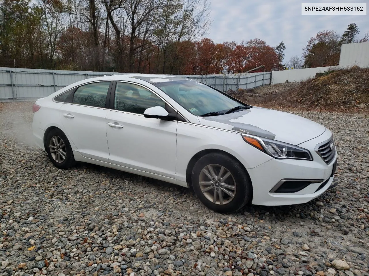 2017 Hyundai Sonata Se VIN: 5NPE24AF3HH533162 Lot: 77662834