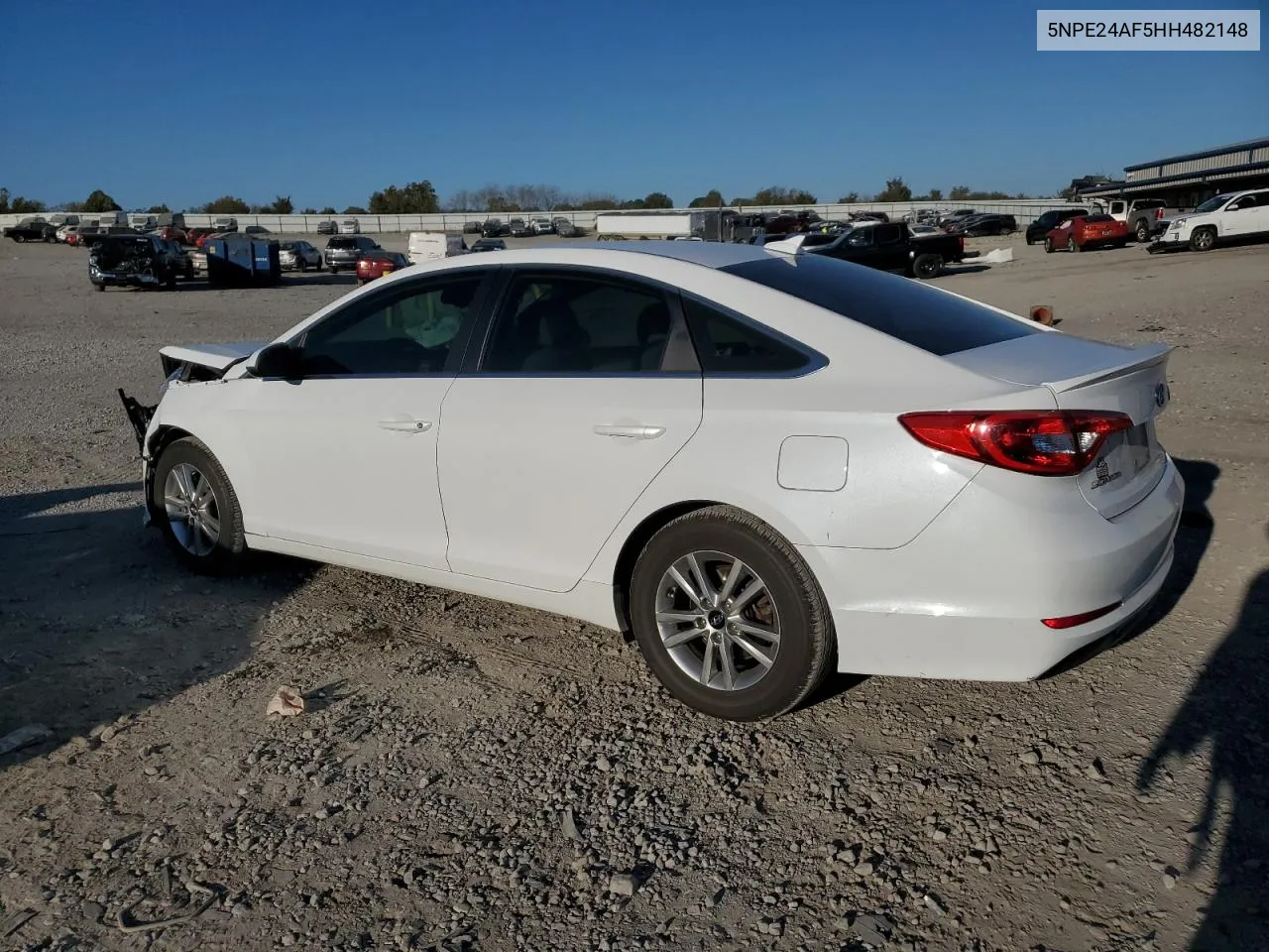 2017 Hyundai Sonata Se VIN: 5NPE24AF5HH482148 Lot: 77666874