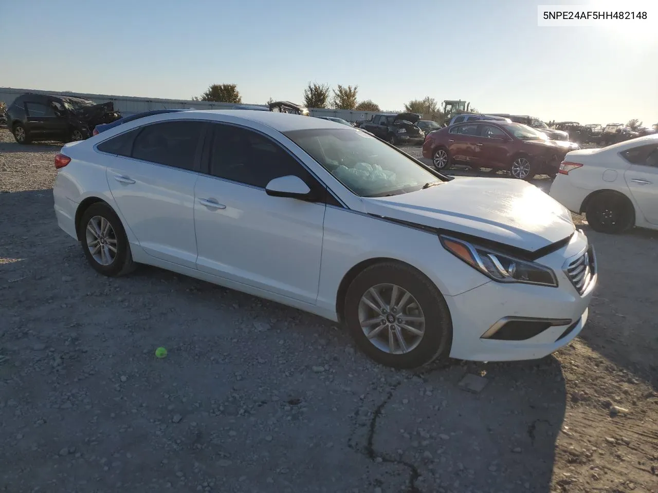 2017 Hyundai Sonata Se VIN: 5NPE24AF5HH482148 Lot: 77666874