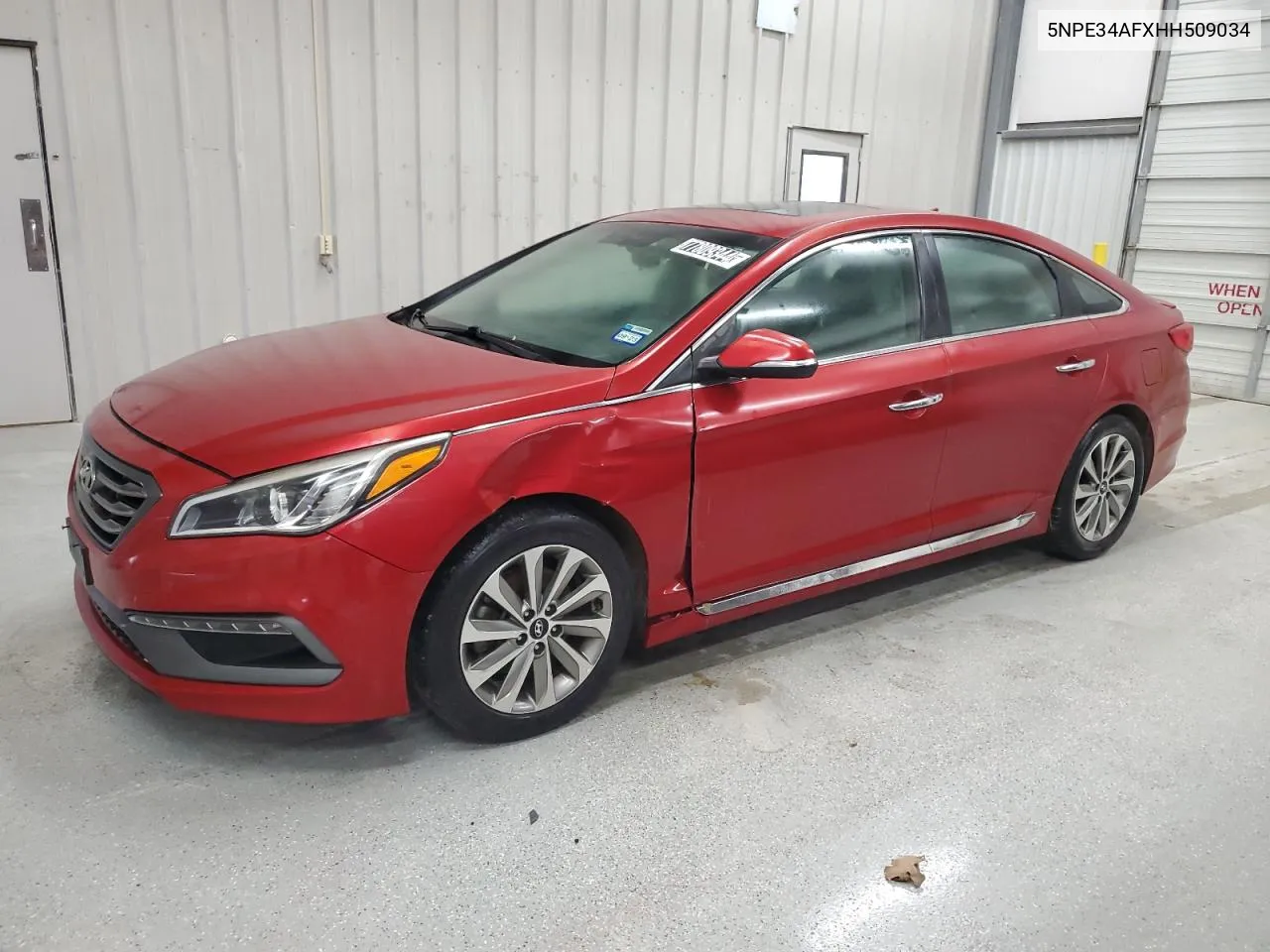 2017 Hyundai Sonata Sport VIN: 5NPE34AFXHH509034 Lot: 77809344