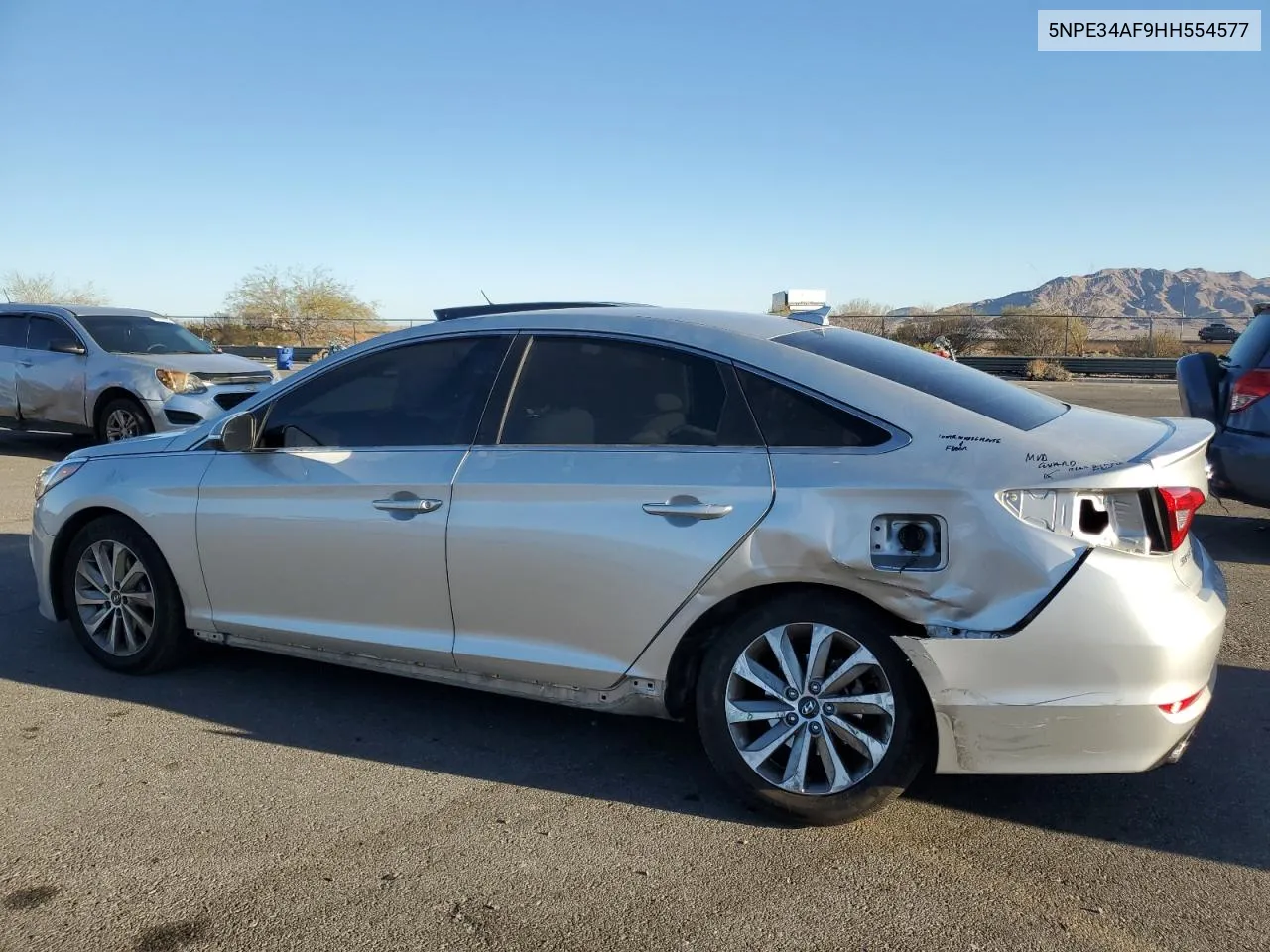 2017 Hyundai Sonata Sport VIN: 5NPE34AF9HH554577 Lot: 77988234