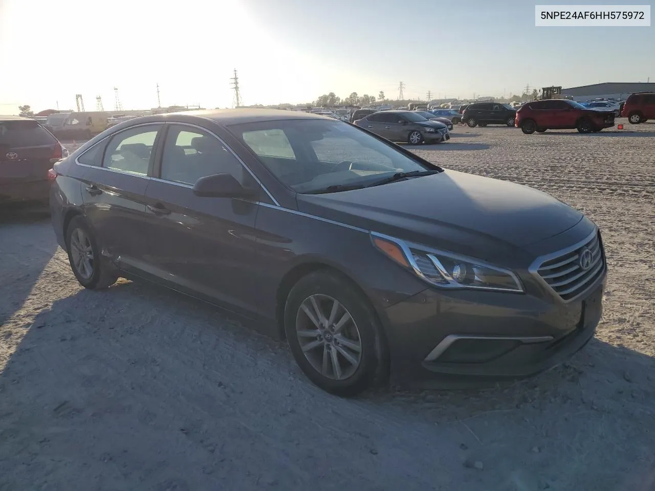 2017 Hyundai Sonata Se VIN: 5NPE24AF6HH575972 Lot: 78018134