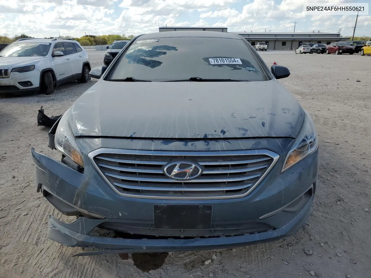 2017 Hyundai Sonata Se VIN: 5NPE24AF6HH550621 Lot: 78101554