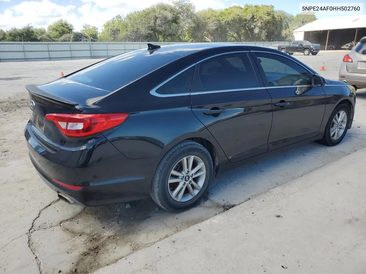 2017 Hyundai Sonata Se VIN: 5NPE24AF0HH502760 Lot: 78155664