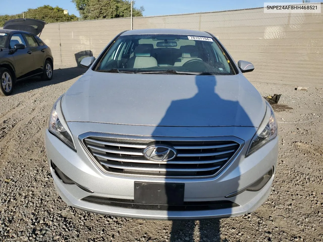 2017 Hyundai Sonata Se VIN: 5NPE24AF8HH468521 Lot: 78157194