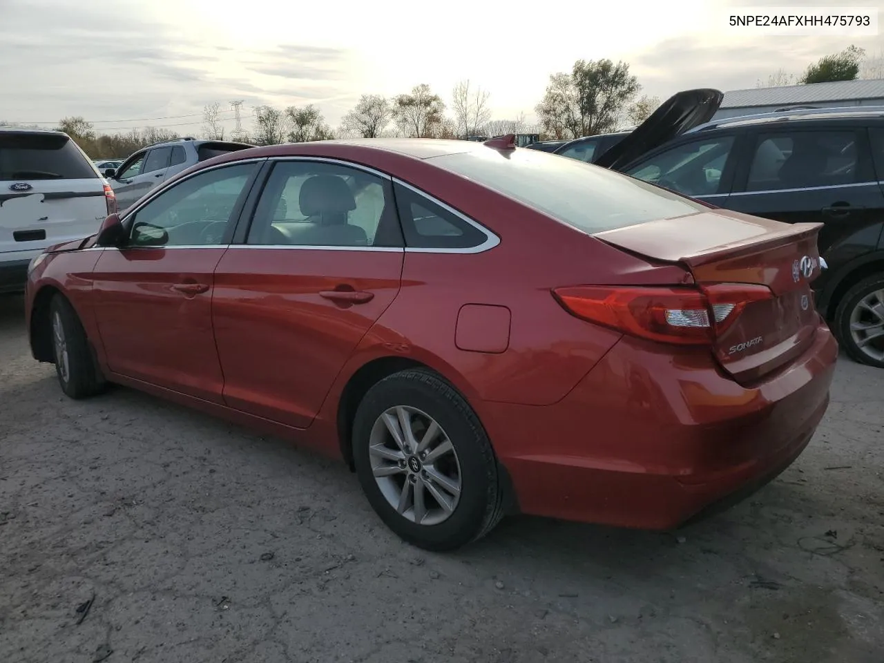 2017 Hyundai Sonata Se VIN: 5NPE24AFXHH475793 Lot: 78208714