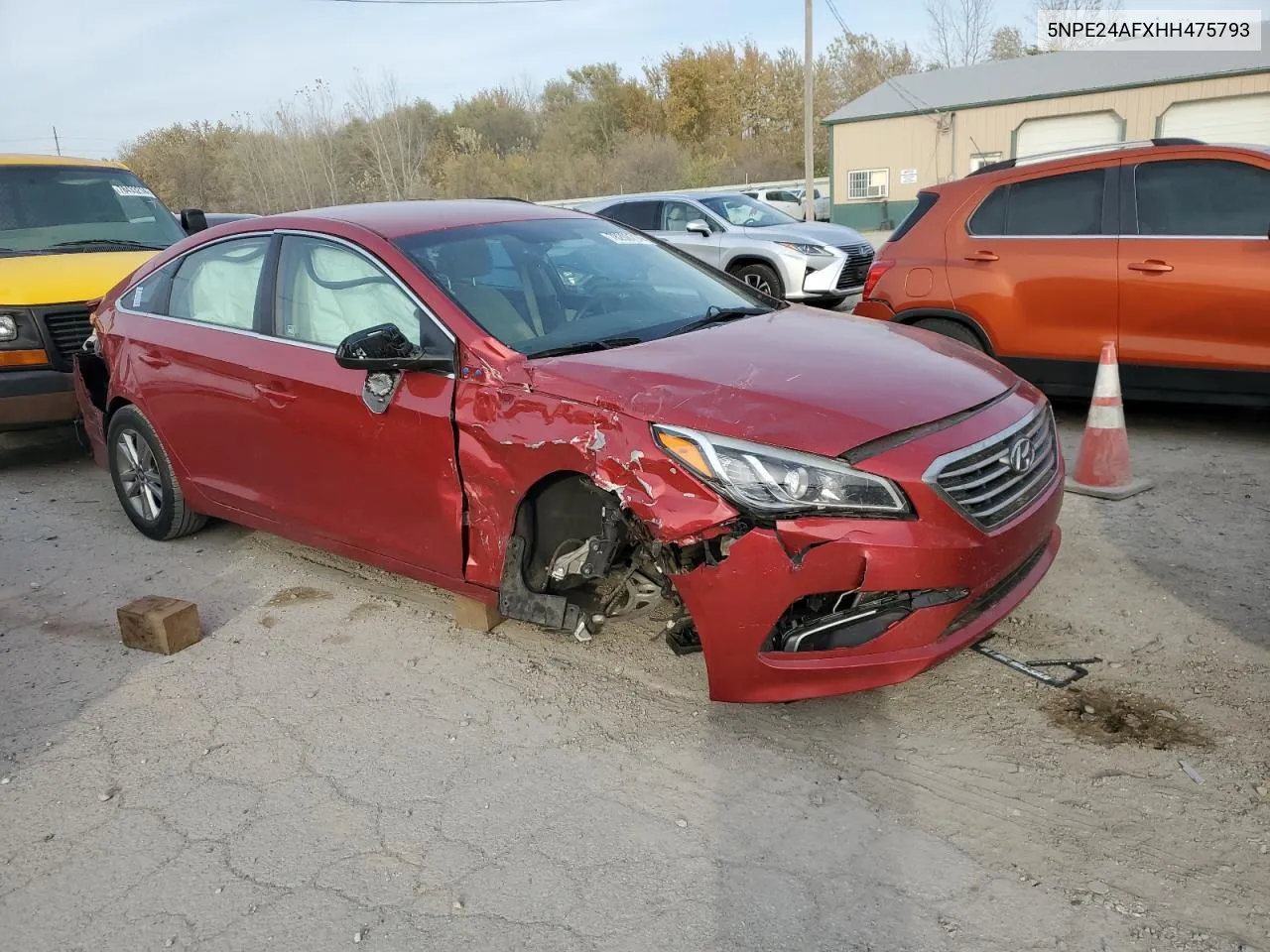 2017 Hyundai Sonata Se VIN: 5NPE24AFXHH475793 Lot: 78208714