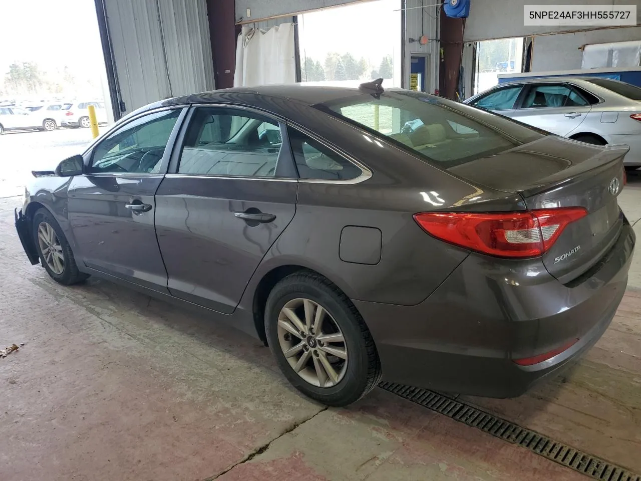 2017 Hyundai Sonata Se VIN: 5NPE24AF3HH555727 Lot: 78370674