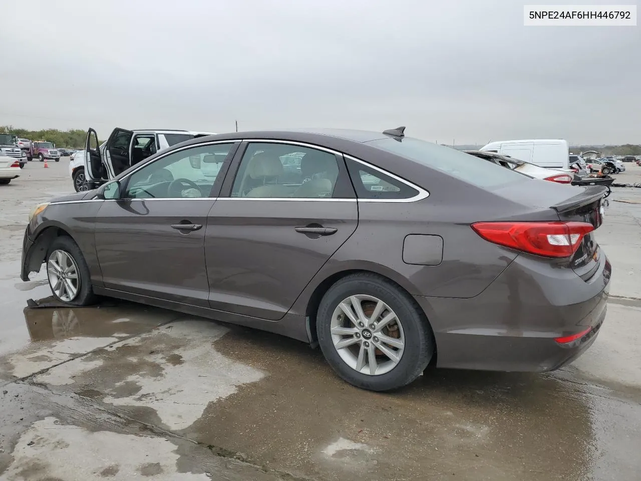 2017 Hyundai Sonata Se VIN: 5NPE24AF6HH446792 Lot: 78397314